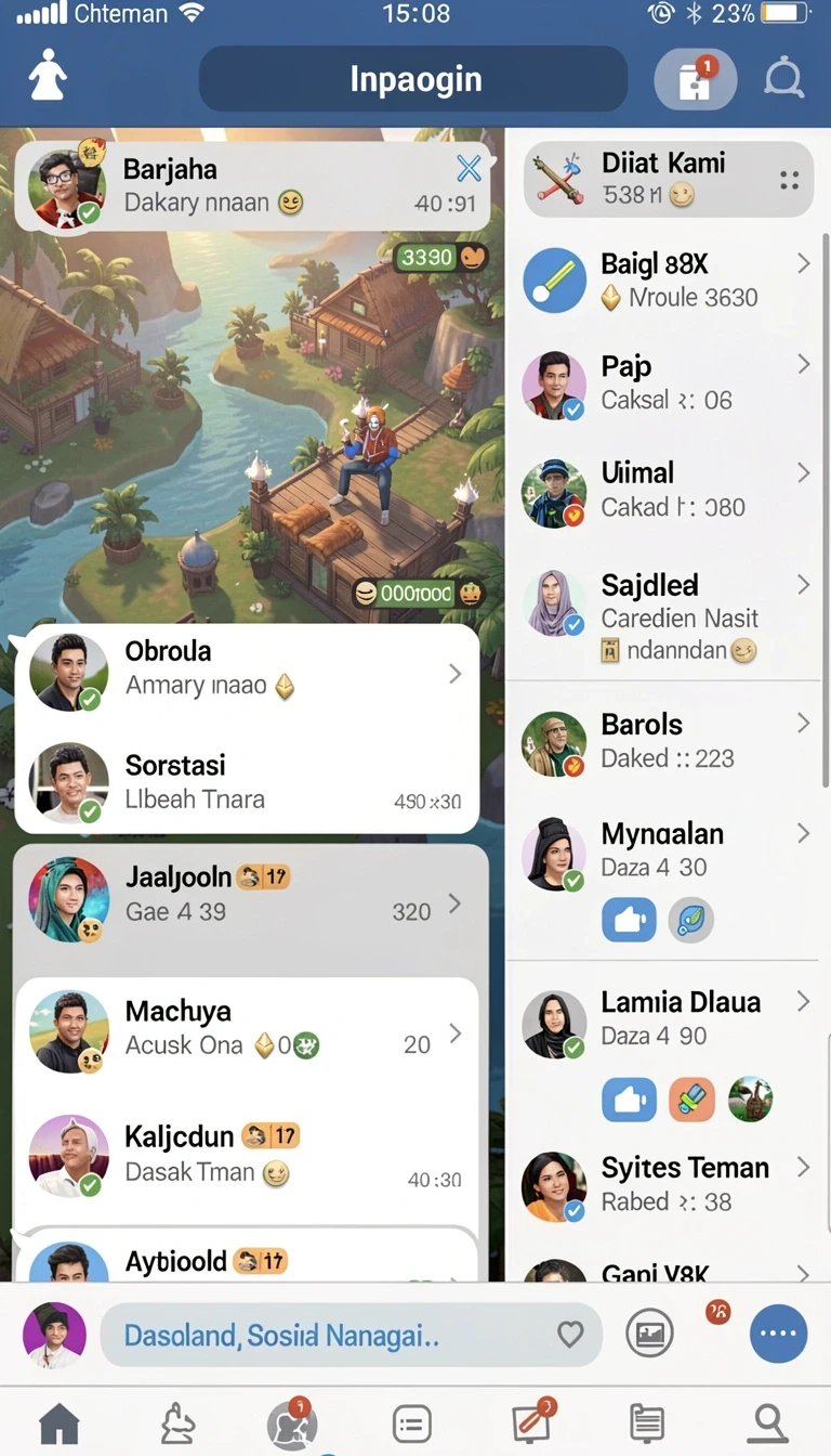 Tampilan Aplikasi sand77 Terpercaya untuk Android
